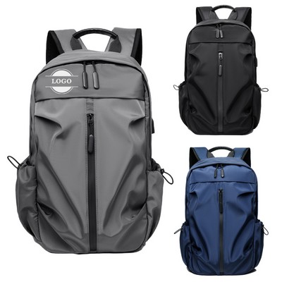 Laptop Backpack Charging Port Lock