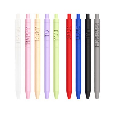 Customized letter logo pen