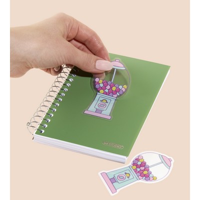 4"x4" Custom Clear Stickers (High Quantity)