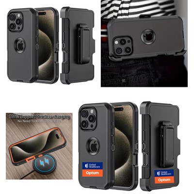 iBank ® Shockproof Case compatible with iPhone 16 Pro Max