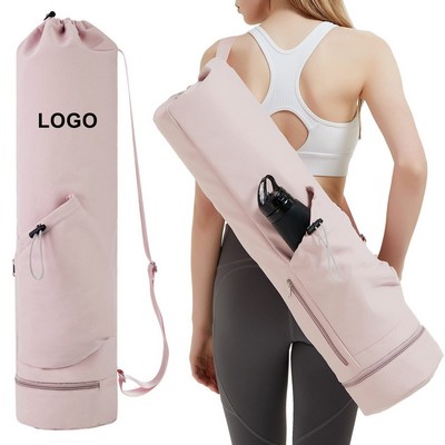 Waterproof Yoga Mat Bag with Organized Pockets