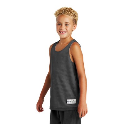 Sport-Tek Youth PosiCharge Classic Mesh Reversible Tank