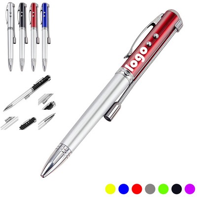 Laser Beam Flashlight Pen With UV light