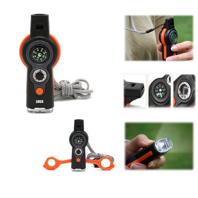 7" 1 Outdoor Emergency Survival Whistle