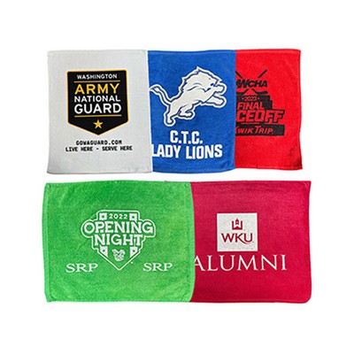 Wholesale Bulk Velour Rally Towel 15" x 18"