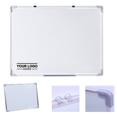 Magnetic Hanging Whiteboard with Hooks