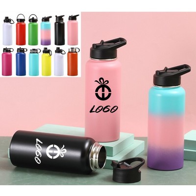 18oz Vacuum Insulated Water Bottle with Custom Logo