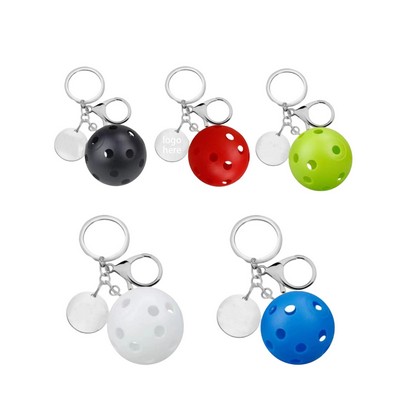 Pickleball Keychain