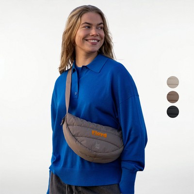 GOT BAG® Puffer Moon – GOTS Certified Ocean Plastic Small Crossbody Bag