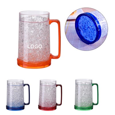 16 Oz Double Wall Gel Freezer Mug