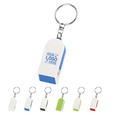 Mobile Holder Wipe Keychain