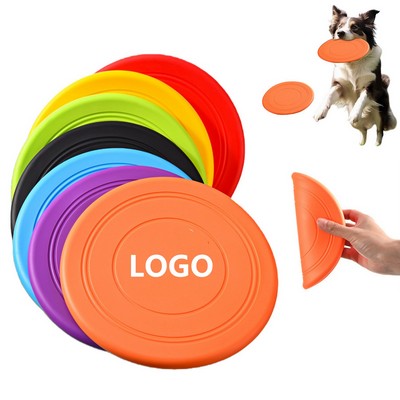 Durable Soft Rubber Pet Flying Disc