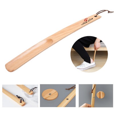 Solid Wood Travel Shoehorn