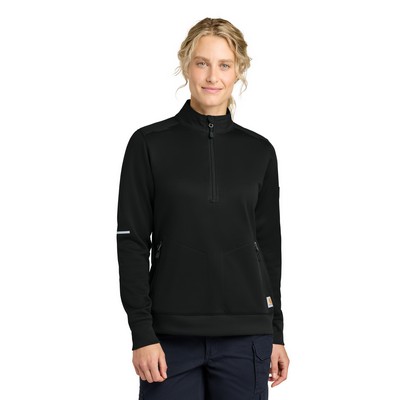 Carhartt® Women's FLD & RSCU 1/2-Zip Mid-Layer
