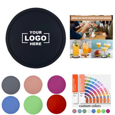 Round Silicone Heat Resistant Coasters