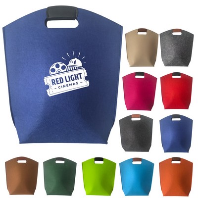 Felt tote bag