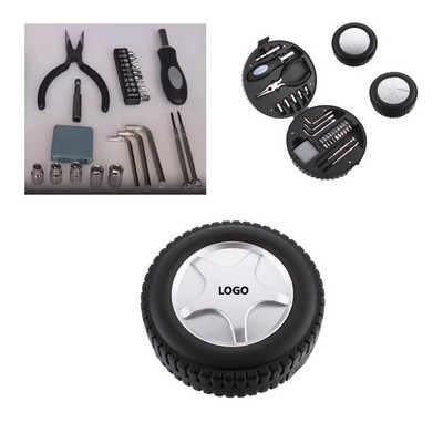 20-Piece Tire-Shaped Tool Set
