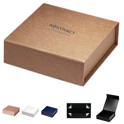 Square Shape Magnetic Collapsible Gift Box 4.72*4.72*1.57"