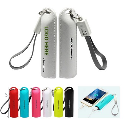 Mini 2000mAh Emergency Keychain Powerbank