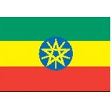 5'x8' Ethiopia U.N. Nylon Outdoor Flag - Style B