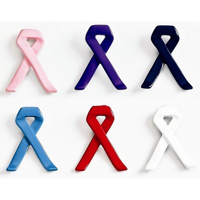 Awareness Ribbon Cast Lapel Pin
