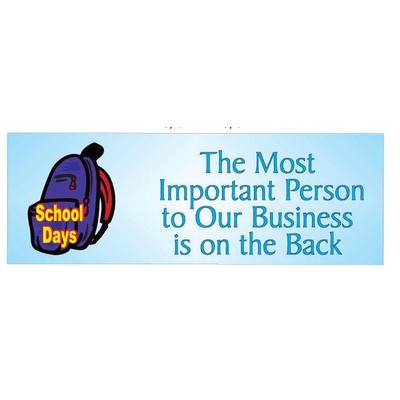 School Days Backpack Panoramic Photo Hand Mirror (1 5/8"x4 5/8")