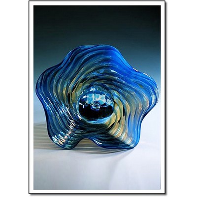 Whirlpool Art Glass Bowl w/o Marble Base (8.5"x4.5")