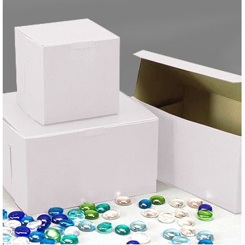 Ohio Valley White Cupcake Box (12"x9"x4")