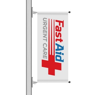 Boulevard Banner Kit - Double-Sided/ Vinyl Graphic (24"x72")
