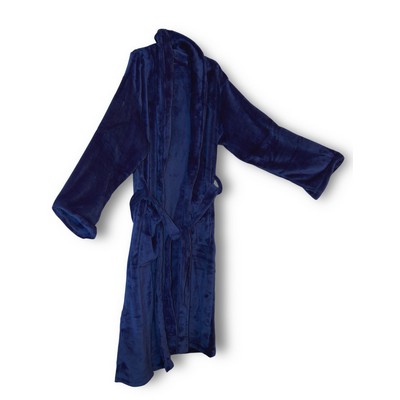 Mink Luxury Robe Navy