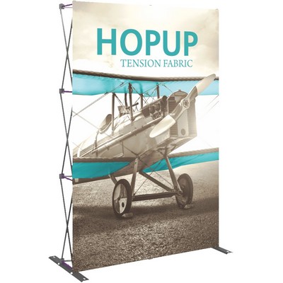 Hopup™ 5.5' Full Height Curved Display & Front Graphic