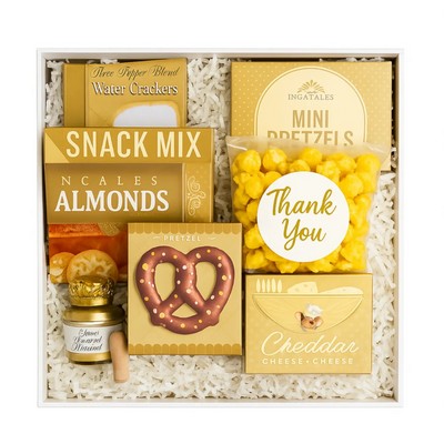 Thank You Popcorn & Snack Gift Box