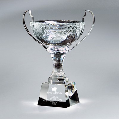 Crystal Loving Cup (8 1/4"x10")