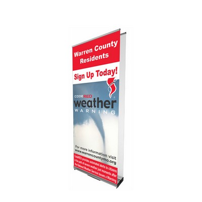 Tandem-33-Duo (33.5") Dbl Banner Stand