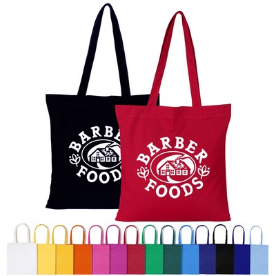 6 OZ Cotton Colored Tote