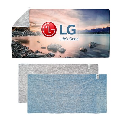 24 x 12 Heather Microfiber Towel