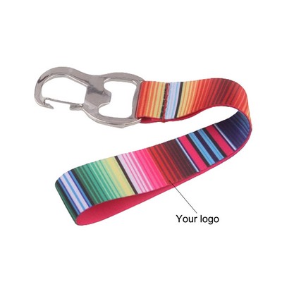 Short Lanyard With Bottle Opener