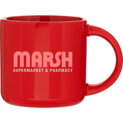 14 oz Minolo - Classics Ceramic Mug (Red)