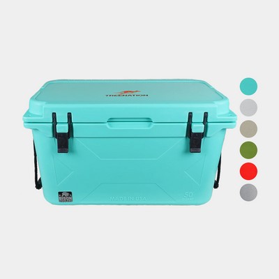 50 QT Bison® Hard Cooler Ice Chest (30.5" x 17.625" x 16.5")