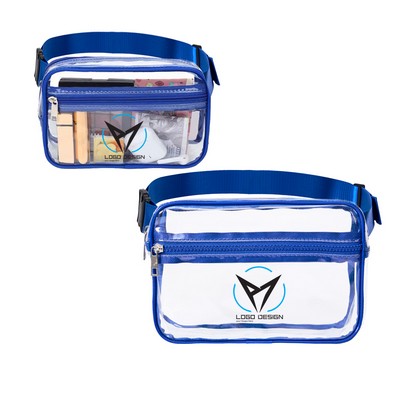 Stadium Approved Two Pocket Fanny Pack