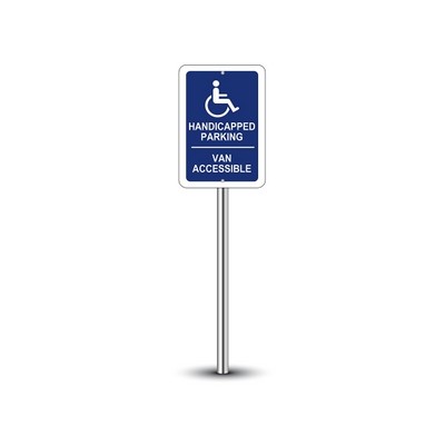 Handicap Parking Signs (1' x 1ft) SQFT