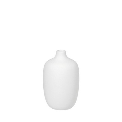 Blomus Ceola Vase Ceramic 3 X 5 - White