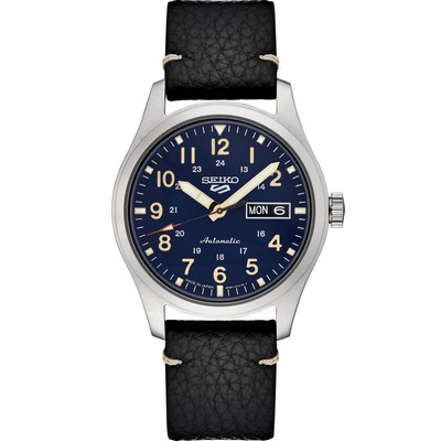 Seiko Watch Mens 5 Sports Blue Dial