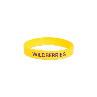 Custom Silkscreen Silicone Band Bracelet