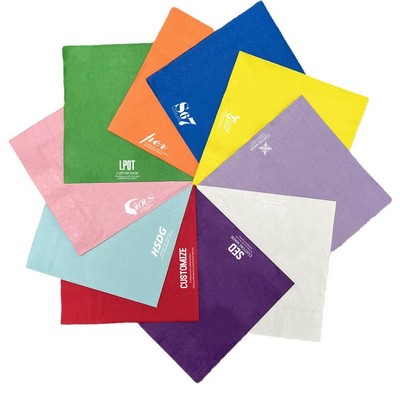 2 Ply 5'' Custom Colorful Cocktail Napkin ( 5" X 5" X 0.25 )