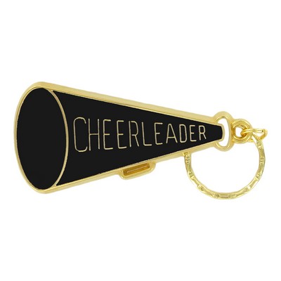 Black Megaphone Keychain w/Bag