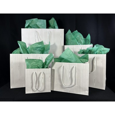 Enviro Wood Pattern European Shopping Bag (13"x 5"x 10")