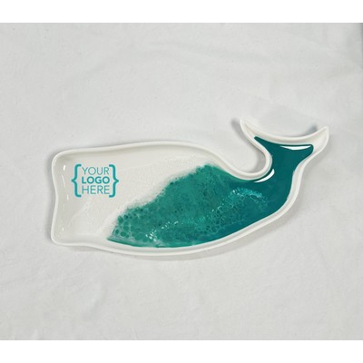 Whale Shaped Ceramic Tray