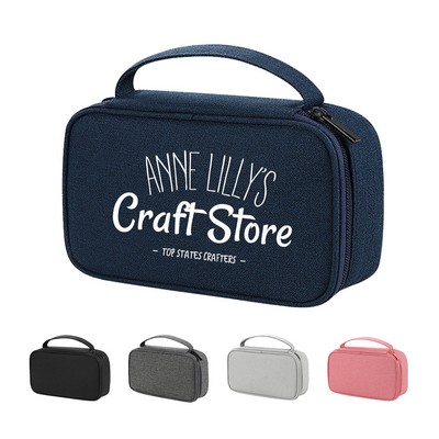 Polyester Oxford Tech Accessory Storage Bag