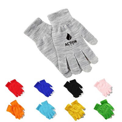 Knit Touchscreen Texting Gloves
